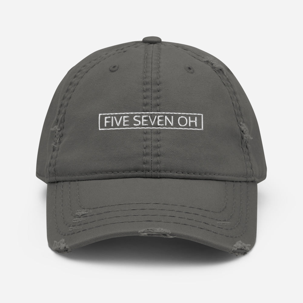 Five Seven Oh Distressed Hat