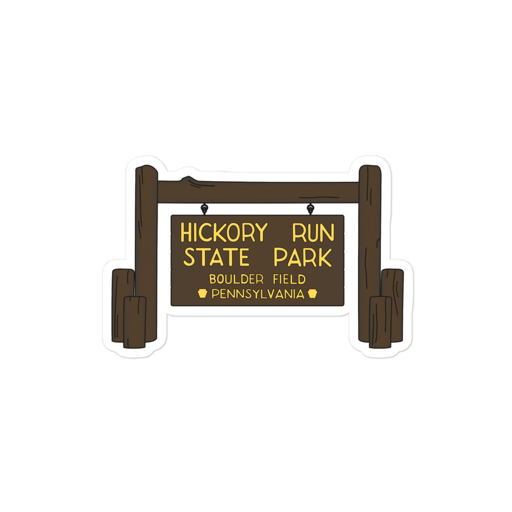 Hickory Run SP Sticker