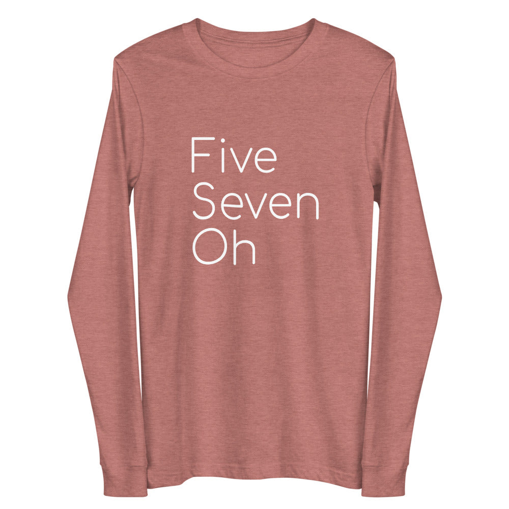 Five Seven Oh Long Sleeve Tee