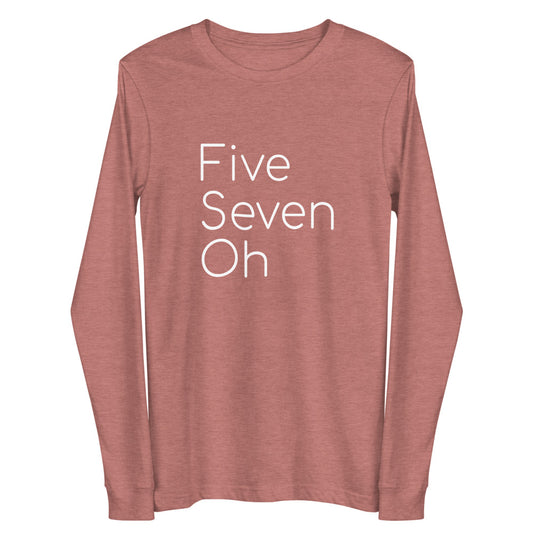 Five Seven Oh Long Sleeve Tee