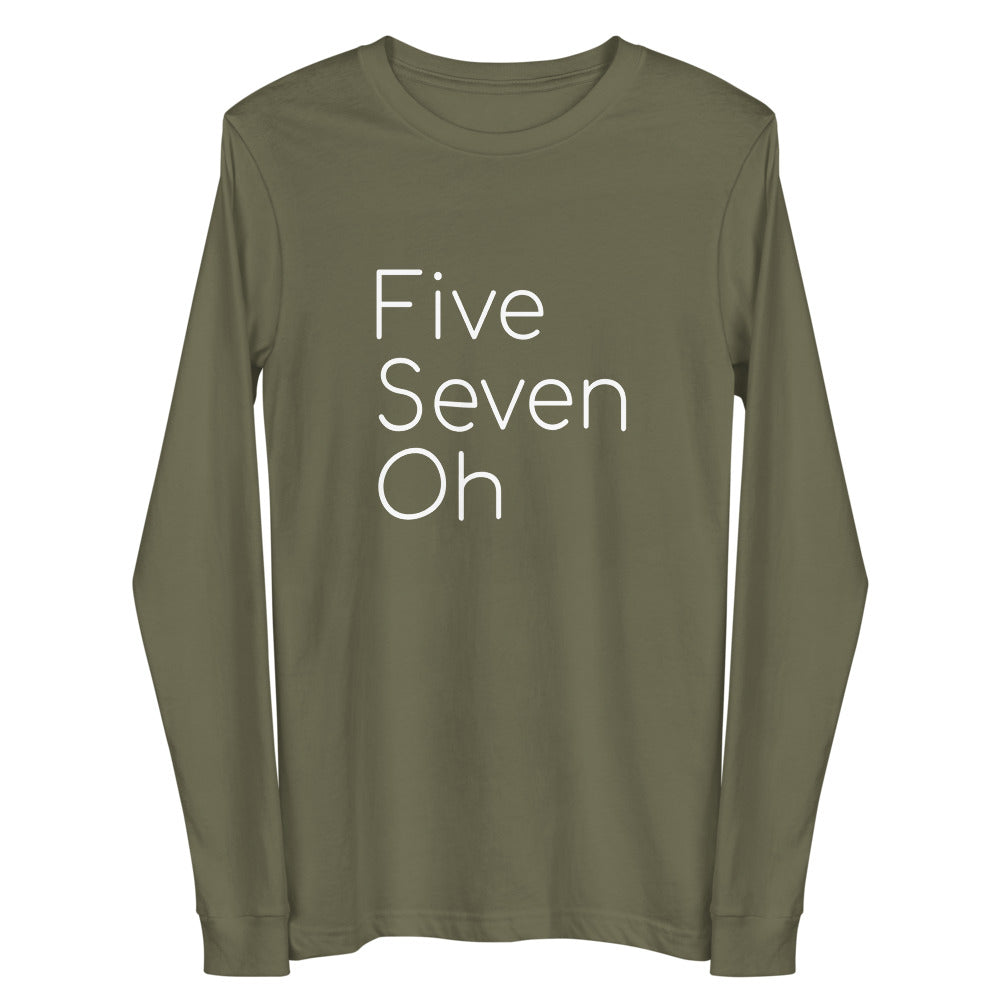 Five Seven Oh Long Sleeve Tee