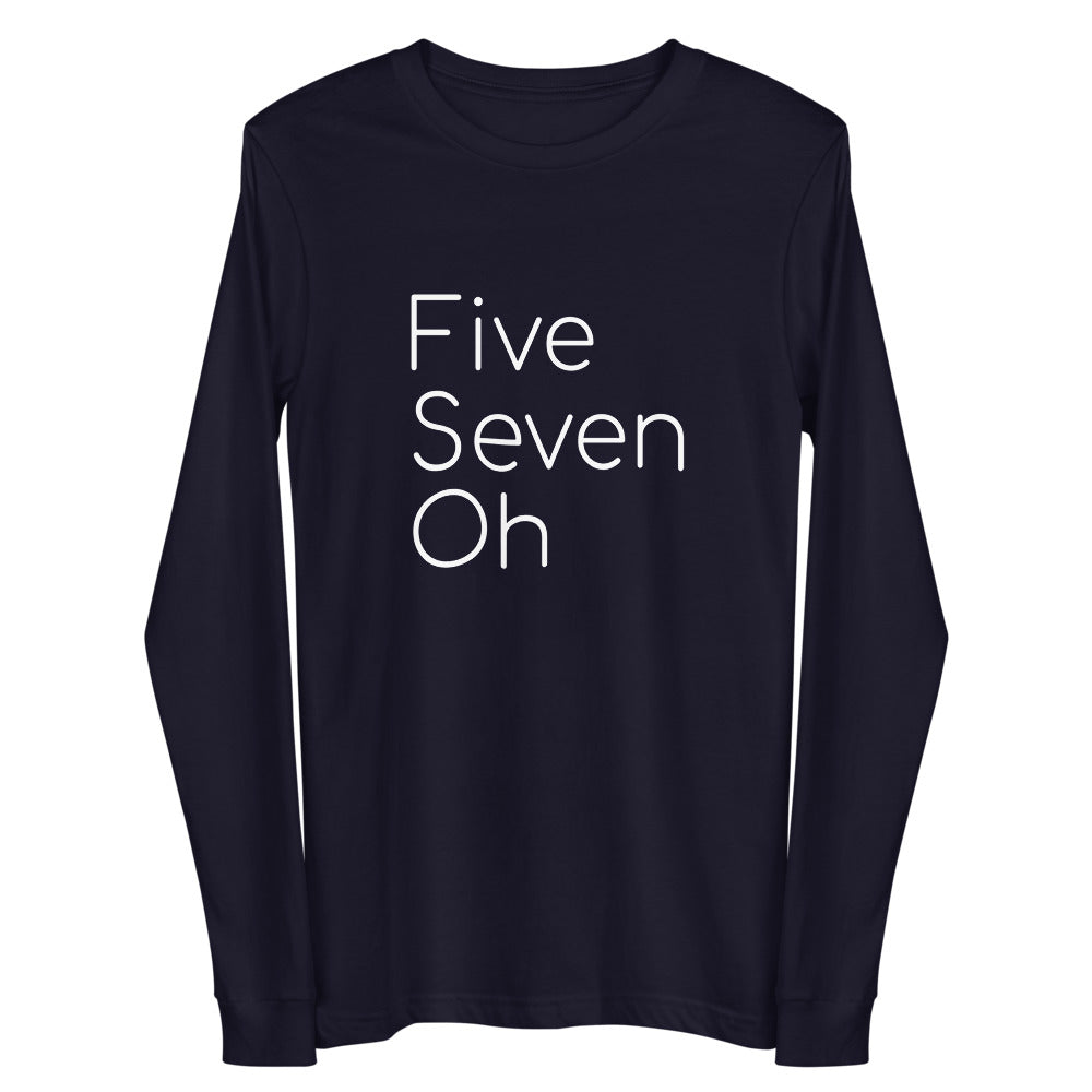 Five Seven Oh Long Sleeve Tee