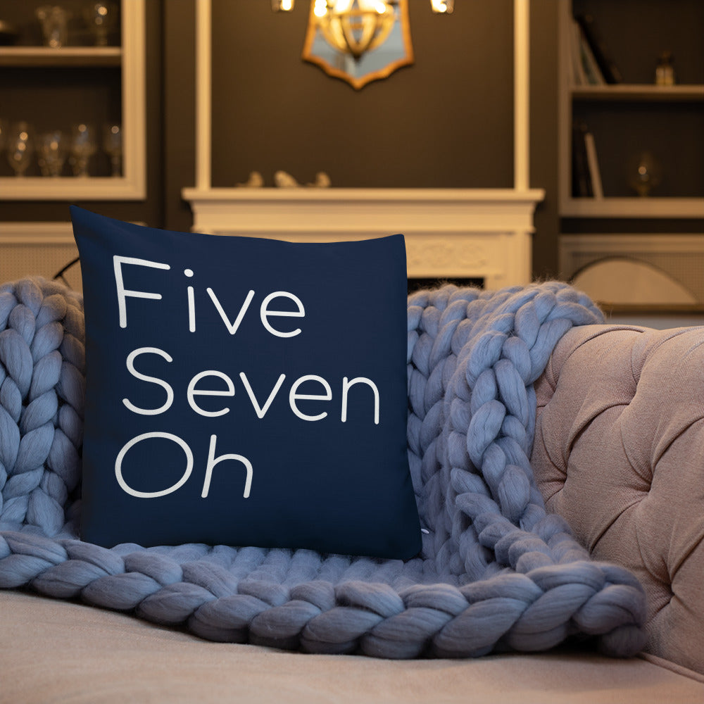 Five Seven Oh Pillow