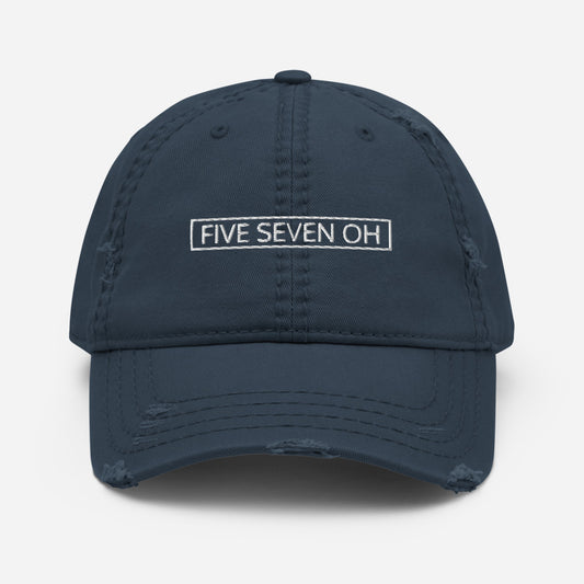 Five Seven Oh Distressed Hat