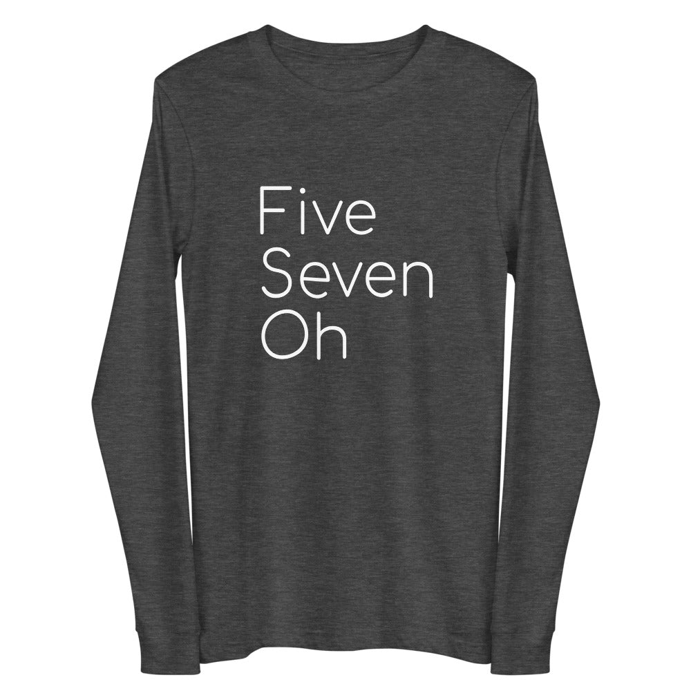 Five Seven Oh Long Sleeve Tee